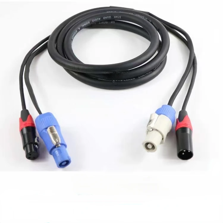 DMX Cable Power Line Lighting Accessories For Stage Wedding Stage Light Power Cord
DMX Cable Power Line Lighting Accessories For Stage Wedding Stage Light Power Cord