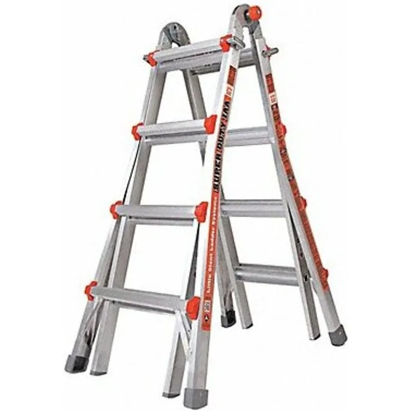 Little Giant Ladders, Super Duty, M17, 17 foot, Multi-Position Ladder, Aluminum, Type 1AA, 375 lbs weight rating, (10402)
Little Giant Ladders, Super Duty, M17, 17 foot, Multi-Position Ladder, Aluminum, Type 1AA, 375 lbs weight rating, (10402)