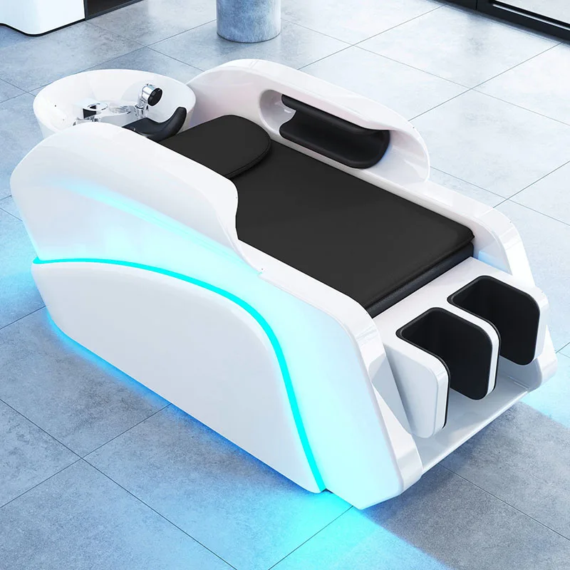 New massage shampoo bed Electric smart ceramic basin Hair salon Special flush bed for barber shop
New massage shampoo bed Electric smart ceramic basin Hair salon Special flush bed for barber shop