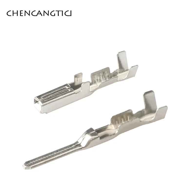 20 Pcs 2.0mm Male Female Automotive Crimp Wire Terminal Brass Loose Car Connection Pin Replcement Of ST730495-3 ST740483-3
20 Pcs 2.0mm Male Female Automotive Crimp Wire Terminal Brass Loose Car Connection Pin Replcement Of ST730495-3 ST740483-3