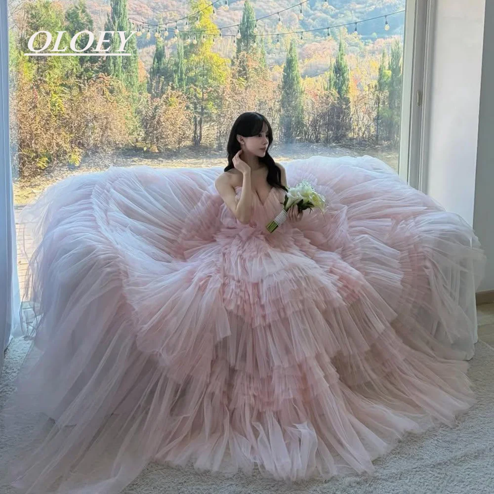 OLOEY Luxury Baby Pink A-line Prom Party Dress Sweetheart Neck Floor Length Performance Evening Gown Customized Korea Photoshoot
OLOEY Luxury Baby Pink A-line Prom Party Dress Sweetheart Neck Floor Length Performance Evening Gown Customized Korea Photoshoot