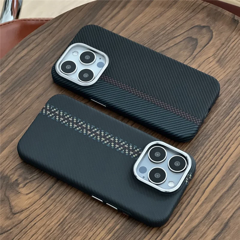 Geometric twill Carbon Fiber Magsafe case for iphone 14 15pro max 13 12pro 14Pro Max Alloy Lens Wireless Charging hard cover
Geometric twill Carbon Fiber Magsafe case for iphone 14 15pro max 13 12pro 14Pro Max Alloy Lens Wireless Charging hard cover