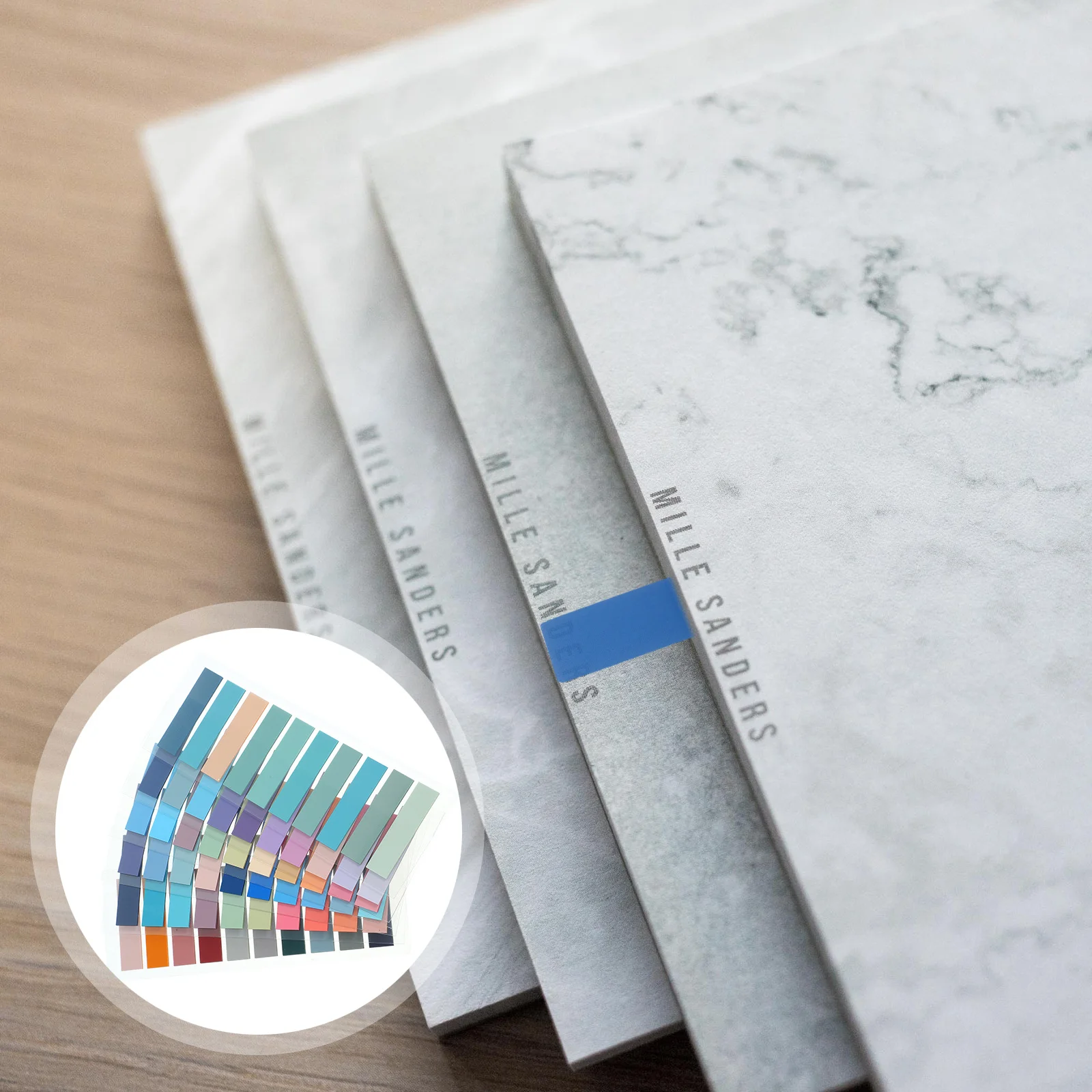 Colored Page Marker Stickers Pet Material Smooth Writing Portable For Books Tabs Reading Divider Memo Pad
Colored Page Marker Stickers Pet Material Smooth Writing Portable For Books Tabs Reading Divider Memo Pad