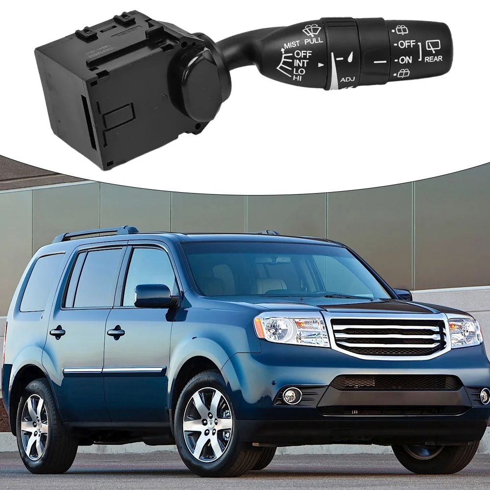 8 Pins Front and Rear Steering Windshield Wiper Control Switch for Honda Pilot V6 3.5L 2009-2012 2014-2015 1S11668 35256SZAA01
8 Pins Front and Rear Steering Windshield Wiper Control Switch for Honda Pilot V6 3.5L 2009-2012 2014-2015 1S11668 35256SZAA01