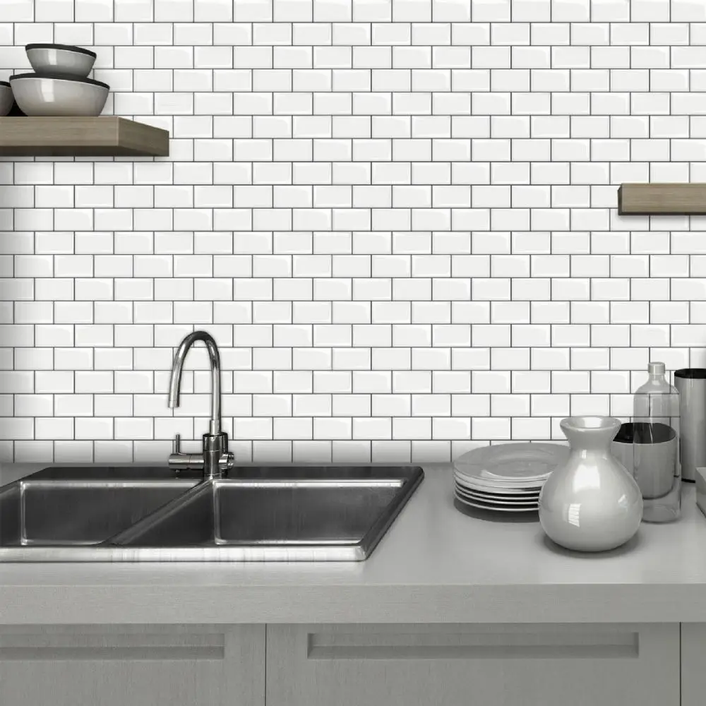 Self Adhesive For Kitchen Wall Renovation Directly Paved 3D Effect Wallpaper Tile Wall Stickers Decorative Film DIY Decorative
Self Adhesive For Kitchen Wall Renovation Directly Paved 3D Effect Wallpaper Tile Wall Stickers Decorative Film DIY Decorative
