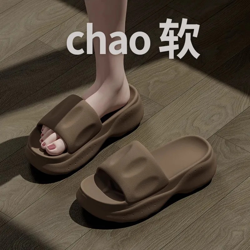 Women Slippers 6.0cm EVA Thick Sole Height Increasing Cool Slippers For Women's Summerndoor Home Outdoor Wear,
Women Slippers 6.0cm EVA Thick Sole Height Increasing Cool Slippers For Women's Summerndoor Home Outdoor Wear,
