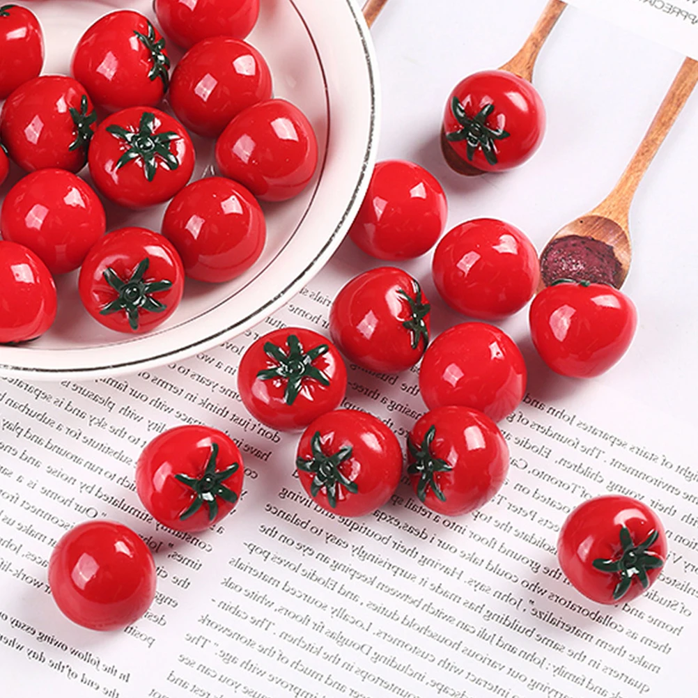 12 Pcs Artificial Mini Tomato Fake Fruit Models Resin Decor Tomatoes for House Party Scene Montessori Toys
12 Pcs Artificial Mini Tomato Fake Fruit Models Resin Decor Tomatoes for House Party Scene Montessori Toys