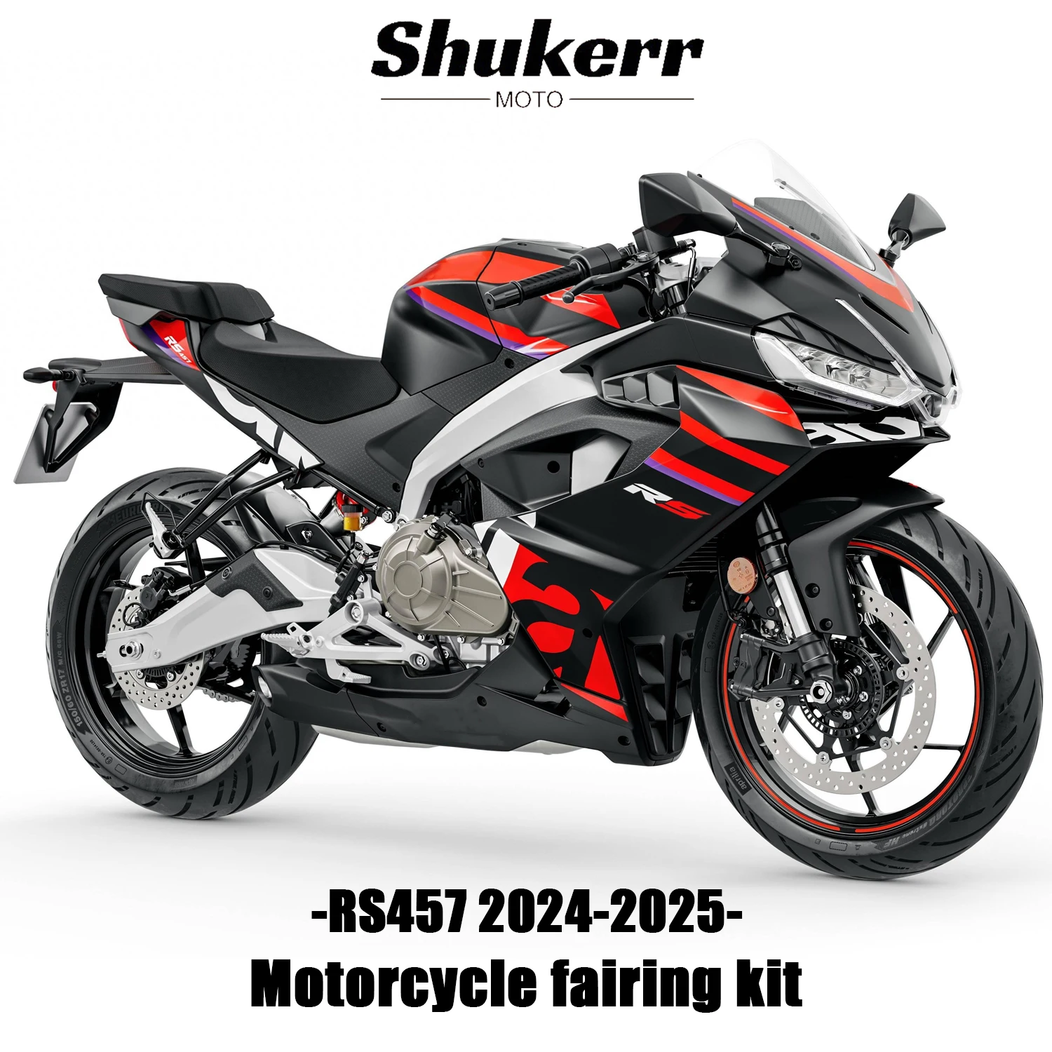Fit for Aprilia Rs457 2024 - 2025 New Abs Motorcycle Plastics Fairing Kit Injection Mold Bodywork Panel Kit
Fit for Aprilia Rs457 2024 - 2025 New Abs Motorcycle Plastics Fairing Kit Injection Mold Bodywork Panel Kit