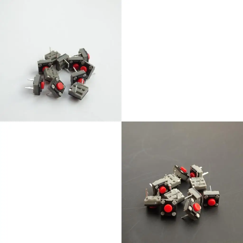 Pushbutton Switches 5Million Clicks Mouse 2Pin Momentary Mute Push Button Switch