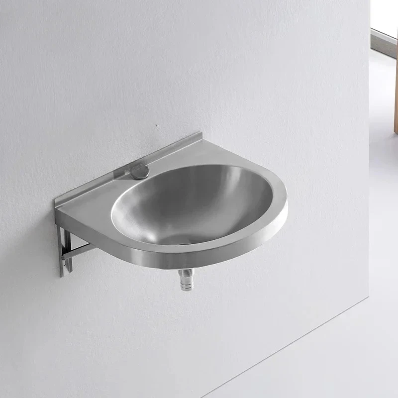 304 Stainless Steel Wash Basin Stain-Resistant Wall-Mounted Sink Large Opening Balcony Sink Rust-Free Bathroom Wash Basin
304 Stainless Steel Wash Basin Stain-Resistant Wall-Mounted Sink Large Opening Balcony Sink Rust-Free Bathroom Wash Basin