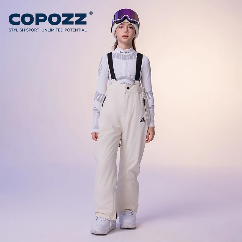 COPOZZ Children Ski Suit Set Jumpsuit Boys and Girls Outdoor Warm kids Waterproof Windproof Solid Adjustable Snow Sports Suits
COPOZZ Children Ski Suit Set Jumpsuit Boys and Girls Outdoor Warm kids Waterproof Windproof Solid Adjustable Snow Sports Suits