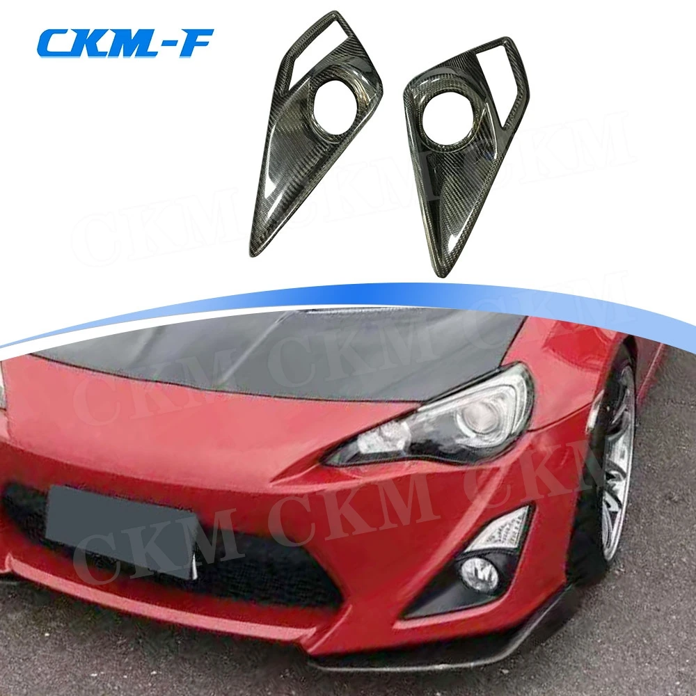 Carbon Fiber Front Bumper Fog Lamp Cover Vent Decration for Toyota GT86 2012-2015 Car Styling FRP Body Kits
Carbon Fiber Front Bumper Fog Lamp Cover Vent Decration for Toyota GT86 2012-2015 Car Styling FRP Body Kits