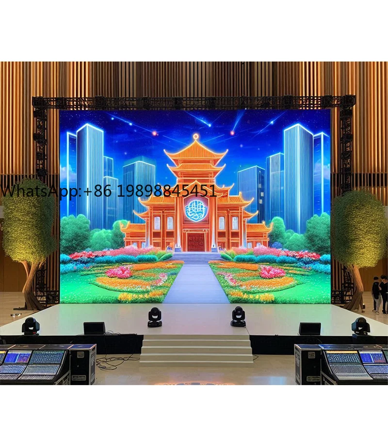 Top Fashion P3.91 Indoor/Outdoor High Brightness LED Display for Stage Rental Stylish Display for Stages
Top Fashion P3.91 Indoor/Outdoor High Brightness LED Display for Stage Rental Stylish Display for Stages