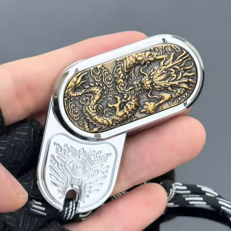 EDC Multi Function Metal EDC Push Card Rotating Mechanism Click Coin Rhythm Sound Hand Gadget Anxiety Relief
EDC Multi Function Metal EDC Push Card Rotating Mechanism Click Coin Rhythm Sound Hand Gadget Anxiety Relief