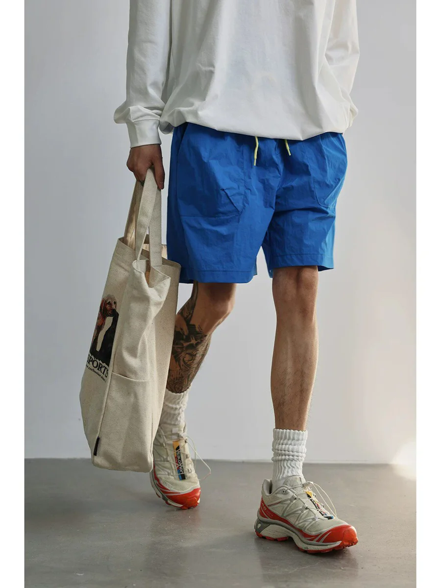 Summer Outdoor Quick Dry Casual Sports Shorts Unisex Beach Workwear Drawstring Straight Leg Loose Fourths Pants Multicolor
Summer Outdoor Quick Dry Casual Sports Shorts Unisex Beach Workwear Drawstring Straight Leg Loose Fourths Pants Multicolor