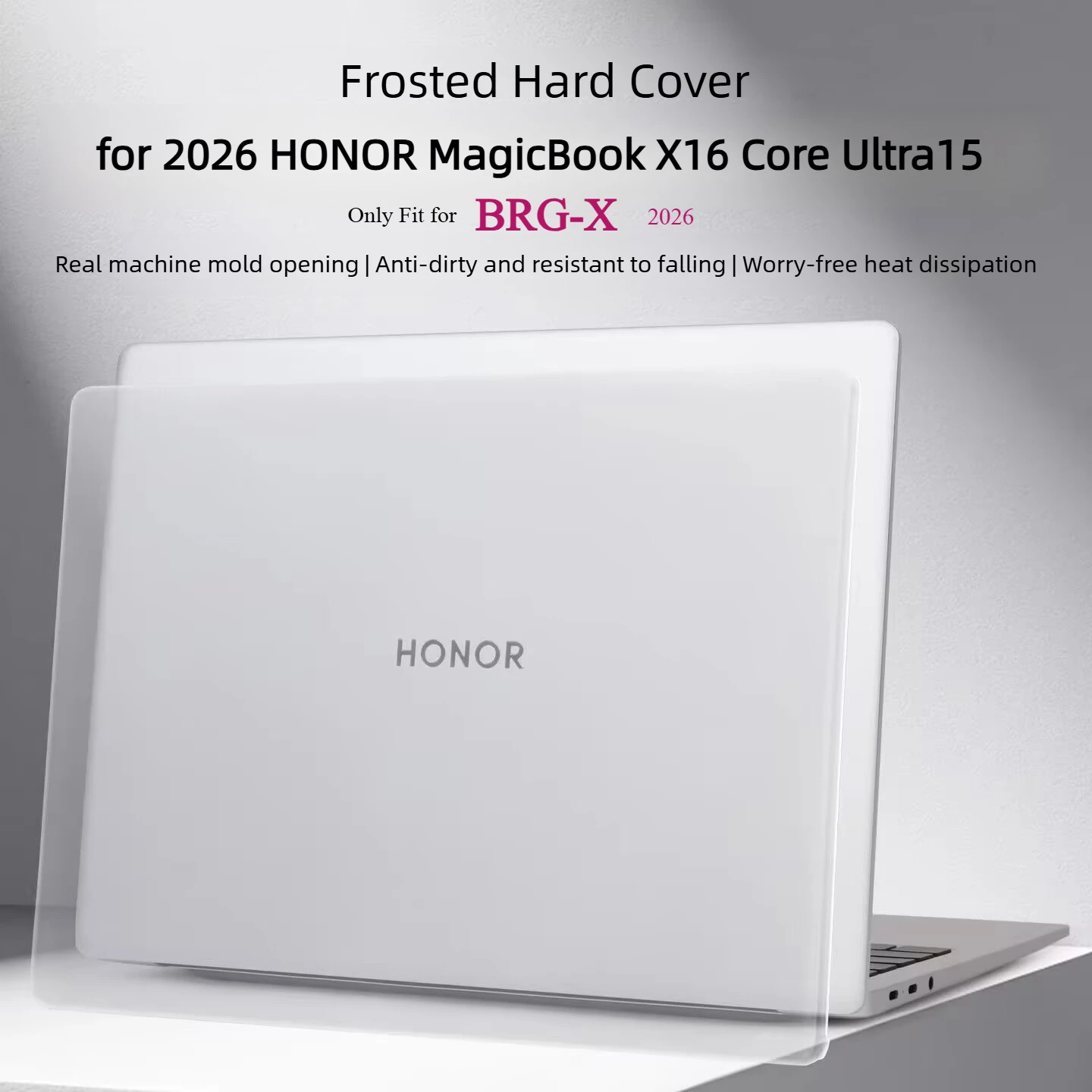 Frosted Hard Cover for 2026 Honor MagicBook X16 BRG-X Laptop Cover 16 Inch Anti-Scratch Hard Pc Protective Shell
Frosted Hard Cover for 2026 Honor MagicBook X16 BRG-X Laptop Cover 16 Inch Anti-Scratch Hard Pc Protective Shell
