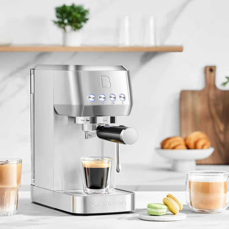 (UUX)3700 Essential Espresso 20 Bar, Stainless Steel Cappuccino & Latte Machine with Steam Frother for Home, 43.9oz Water UQ
(UUX)3700 Essential Espresso 20 Bar, Stainless Steel Cappuccino & Latte Machine with Steam Frother for Home, 43.9oz Water UQ