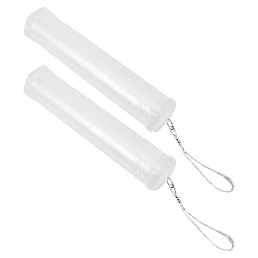 2 Pcs Transparent Retractable Pen Holder Large Capacity Adjustable Length Plastic Paint Brush Container Multifunctional
2 Pcs Transparent Retractable Pen Holder Large Capacity Adjustable Length Plastic Paint Brush Container Multifunctional