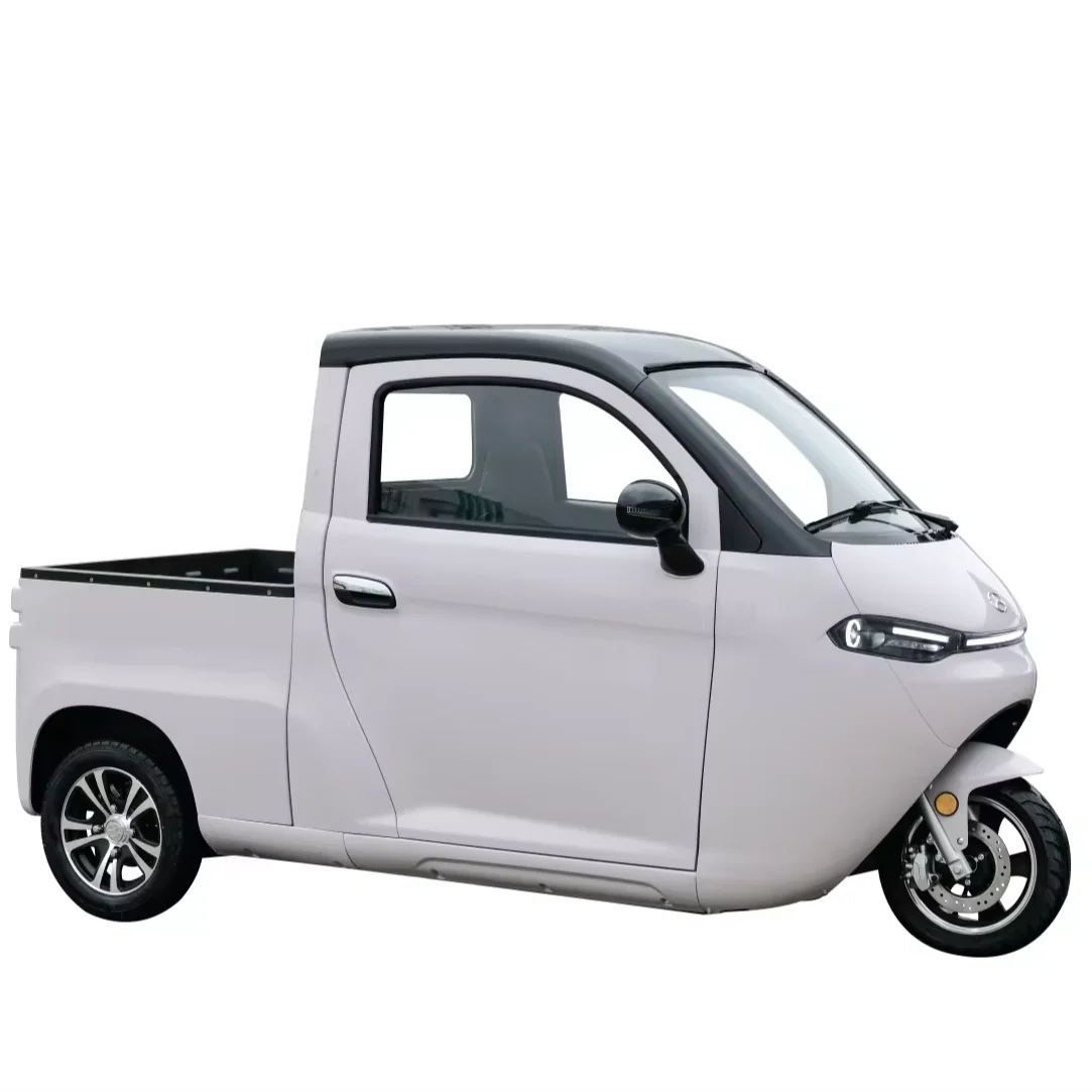 200km Range Pickup Cargo Tricycle 45 km/h Electric Cargo Delivery Van Elektrischer Pickup with EEC COC L6e Homologation
200km Range Pickup Cargo Tricycle 45 km/h Electric Cargo Delivery Van Elektrischer Pickup with EEC COC L6e Homologation