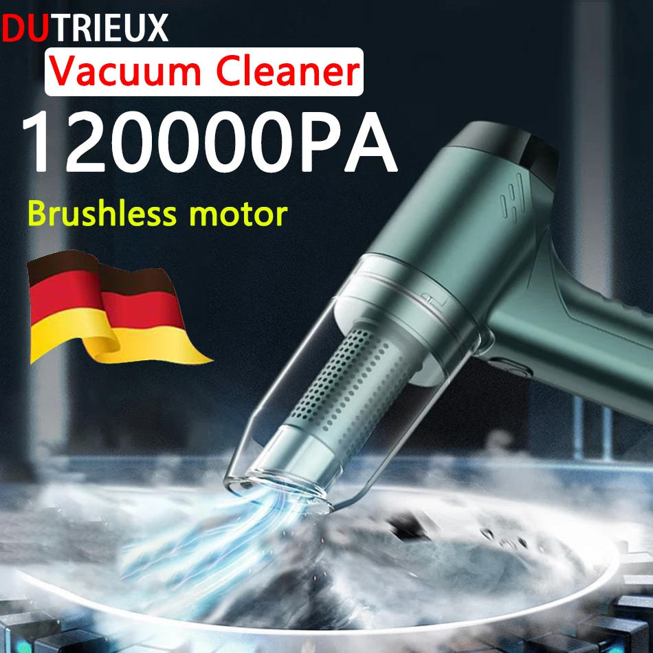 120000Pa 3in1 Wireless Car Vacuum Cleaner Strong Robot Cleaner Home & Car Dual Use Mini Vacuum Cleaner Keyboard Cleaning
120000Pa 3in1 Wireless Car Vacuum Cleaner Strong Robot Cleaner Home & Car Dual Use Mini Vacuum Cleaner Keyboard Cleaning