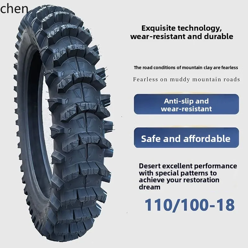 ZML110/100-18 Off-Road Tire/Mud Desert Tire 18 Modified CQR250CC Motorcycle Tire
ZML110/100-18 Off-Road Tire/Mud Desert Tire 18 Modified CQR250CC Motorcycle Tire