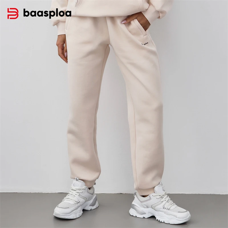 Baasploa Women Sports Pants Comfortable Knitted Trousers Stitching Breathable Soft Casual Pants for Women Running Sweatpants
Baasploa Women Sports Pants Comfortable Knitted Trousers Stitching Breathable Soft Casual Pants for Women Running Sweatpants