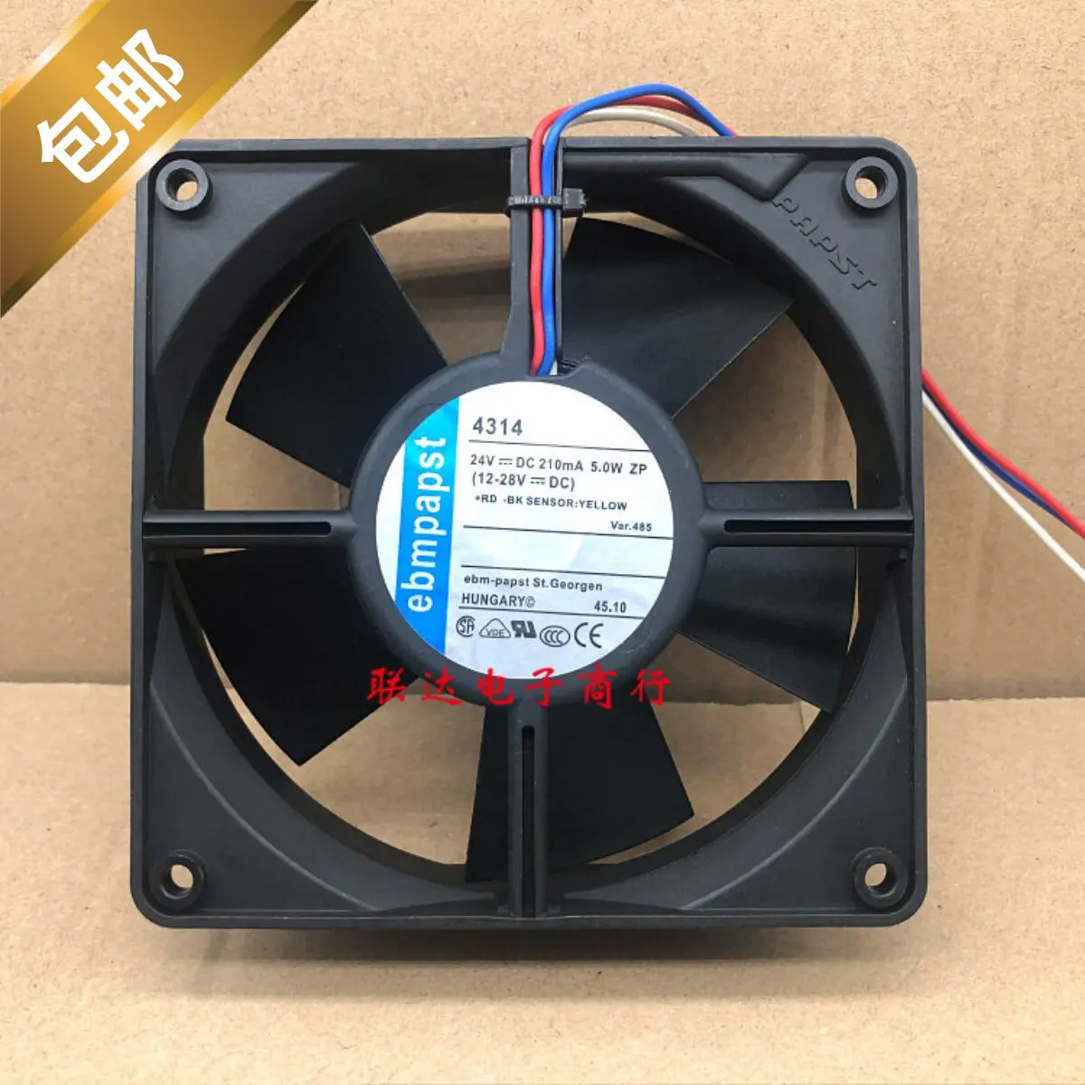 For ebmpapst 4314 and 12032 AC Axial Fan 24V 5.0W Variable Frequency Drive Cooling Fan Brand New German Made
For ebmpapst 4314 and 12032 AC Axial Fan 24V 5.0W Variable Frequency Drive Cooling Fan Brand New German Made