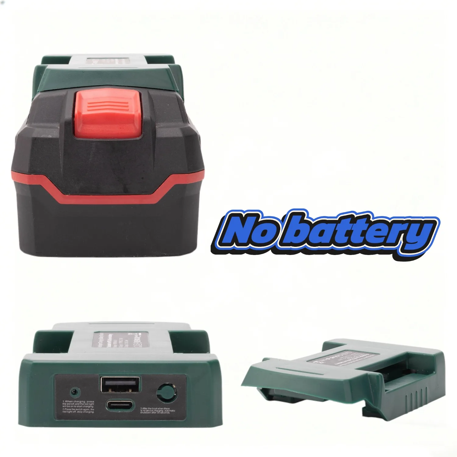 USB Mobile Phone Fast Charging Outdoor Emergency Mobile Power Adapter Lidl PARKSIDE X20V Lithium Battery Power Bank Converter
USB Mobile Phone Fast Charging Outdoor Emergency Mobile Power Adapter Lidl PARKSIDE X20V Lithium Battery Power Bank Converter