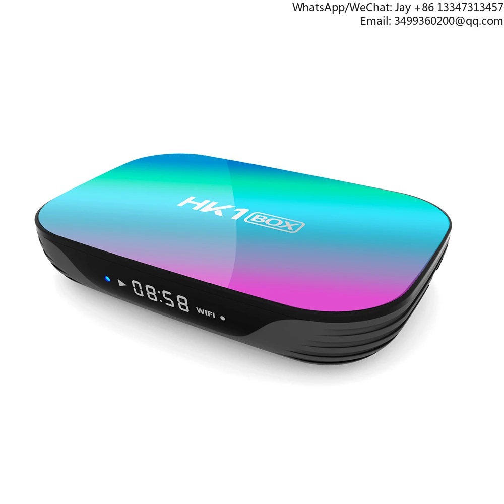 ТВ-приставка HK1 Box Android на базе Amlogic S905X3, 4K, 4 ГБ ОЗУ, 32/64/128 ГБ ПЗУ, Dual WiFi, Smart IPTV, Android TV Box с гигабитным Ethernet
ТВ-приставка HK1 Box Android на базе Amlogic S905X3, 4K, 4 ГБ ОЗУ, 32/64/128 ГБ ПЗУ, Dual WiFi, Smart IPTV, Android TV Box с гигабитным Ethernet