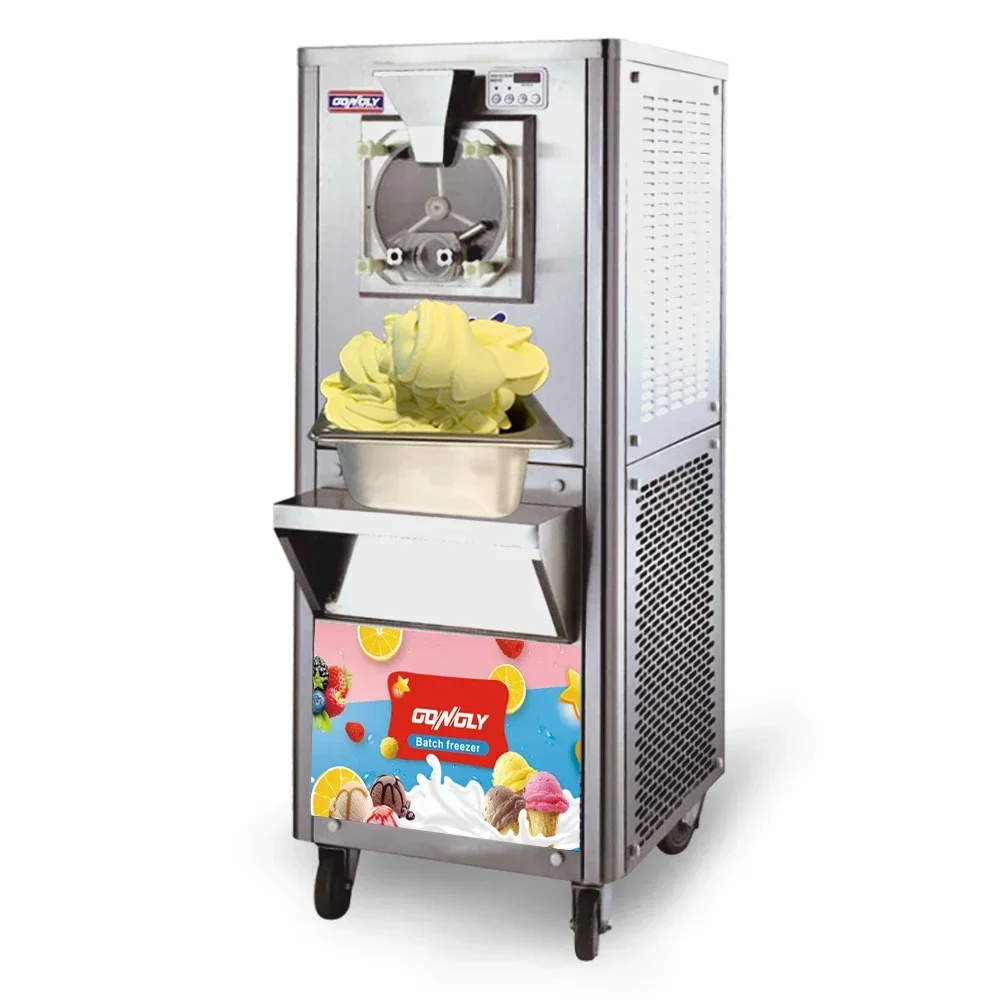 Full Automatic High Capacity Low Power Hard Ice Cream Batch Freezer With CE CB RoHs ISO
Full Automatic High Capacity Low Power Hard Ice Cream Batch Freezer With CE CB RoHs ISO
