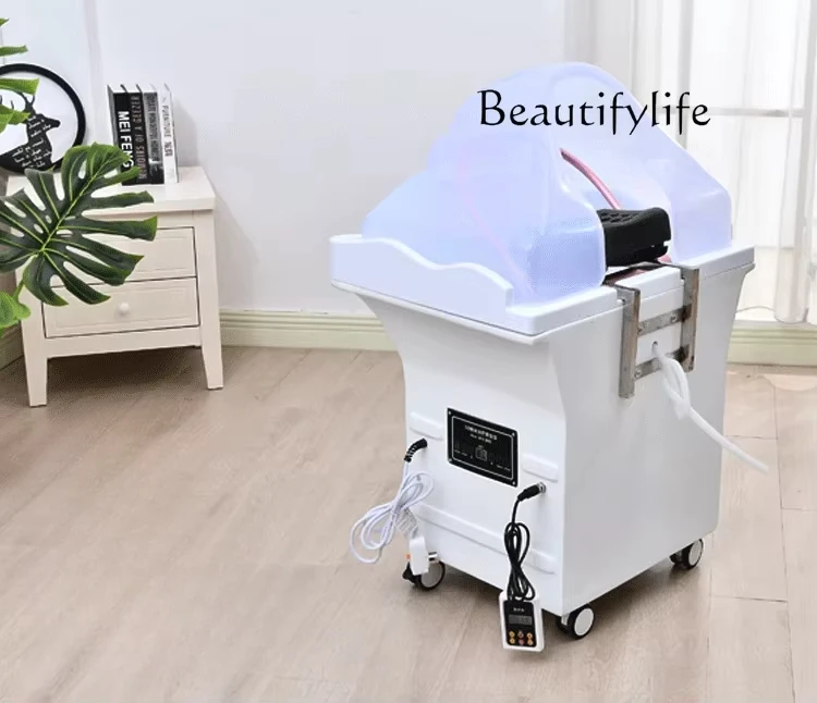 Water Circulation Fumigation Massage Shampoo Basin SPA Head Therapy Instrument Constant Temperature
Water Circulation Fumigation Massage Shampoo Basin SPA Head Therapy Instrument Constant Temperature