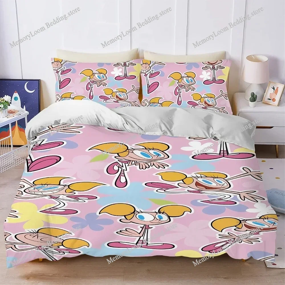 Funny Cute D-Dexters-Lab Duvet Cover Set Home Style Bedding Soft Laundry Cotton Bed Four Seasons Student Dormitory Home Textile7
Funny Cute D-Dexters-Lab Duvet Cover Set Home Style Bedding Soft Laundry Cotton Bed Four Seasons Student Dormitory Home Textile7
