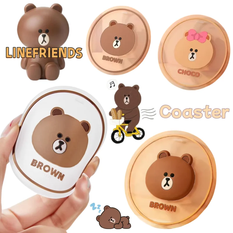New creative Brown Bear cup coaster, cartoon stylish and personalized high-appearance, useful car accessory storage non-slip mat
New creative Brown Bear cup coaster, cartoon stylish and personalized high-appearance, useful car accessory storage non-slip mat