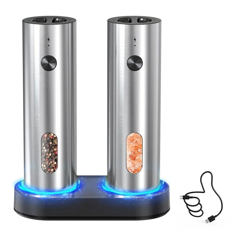 Efficient-Salt And Pepper Shakers Set Electric Electric Salt And Pepper Shakers Electric Pepper Grinder
Efficient-Salt And Pepper Shakers Set Electric Electric Salt And Pepper Shakers Electric Pepper Grinder