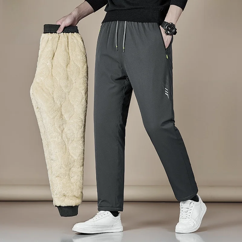 Pierre Cardin Men's Fleece Lined Lamb Velvet Pants Thickened Autumn Winter Casual Sports Trousers Standard Fit Long Straight Leg
Pierre Cardin Men's Fleece Lined Lamb Velvet Pants Thickened Autumn Winter Casual Sports Trousers Standard Fit Long Straight Leg