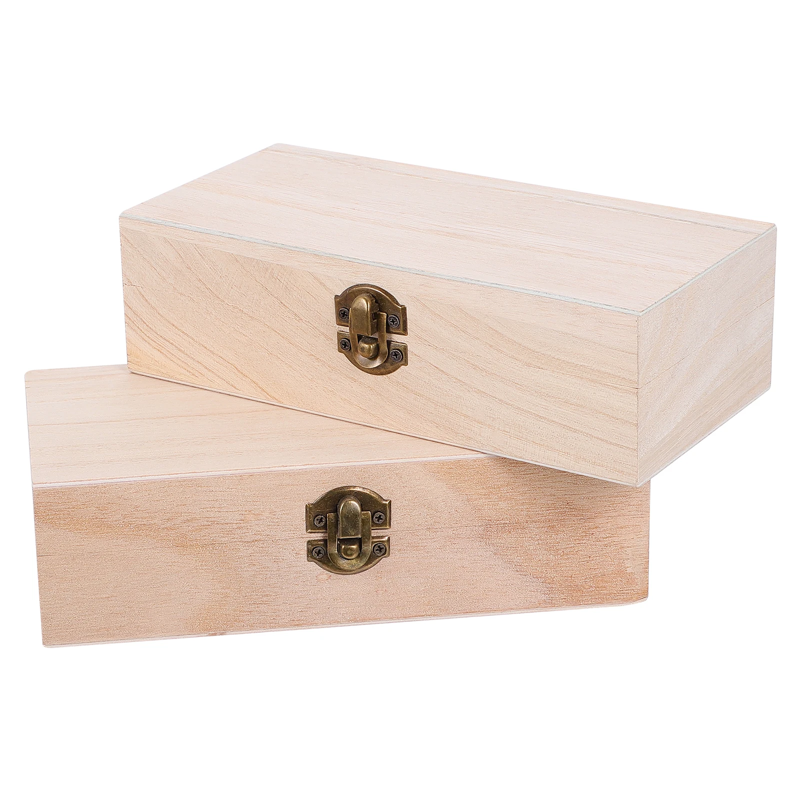 2pcs Solid Storage Box Gift Boxes Retro Buckle Hand Polished Storage Decorative Home Wooden Packaging Boxes
2pcs Solid Storage Box Gift Boxes Retro Buckle Hand Polished Storage Decorative Home Wooden Packaging Boxes