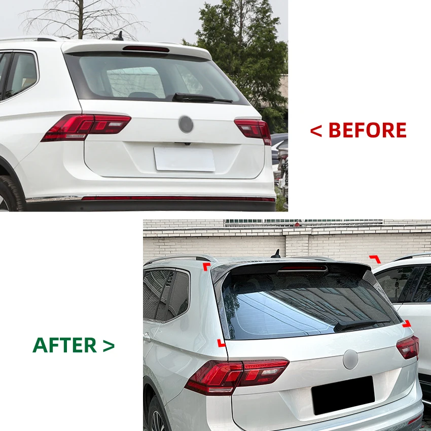 1 Pair Rear Roof Spoiler For VW Tiguan MKII 2017-2023 R-lineTail Wings Rear Window Side Spoiler Wing Tuning Change Tuning Parts
1 Pair Rear Roof Spoiler For VW Tiguan MKII 2017-2023 R-lineTail Wings Rear Window Side Spoiler Wing Tuning Change Tuning Parts