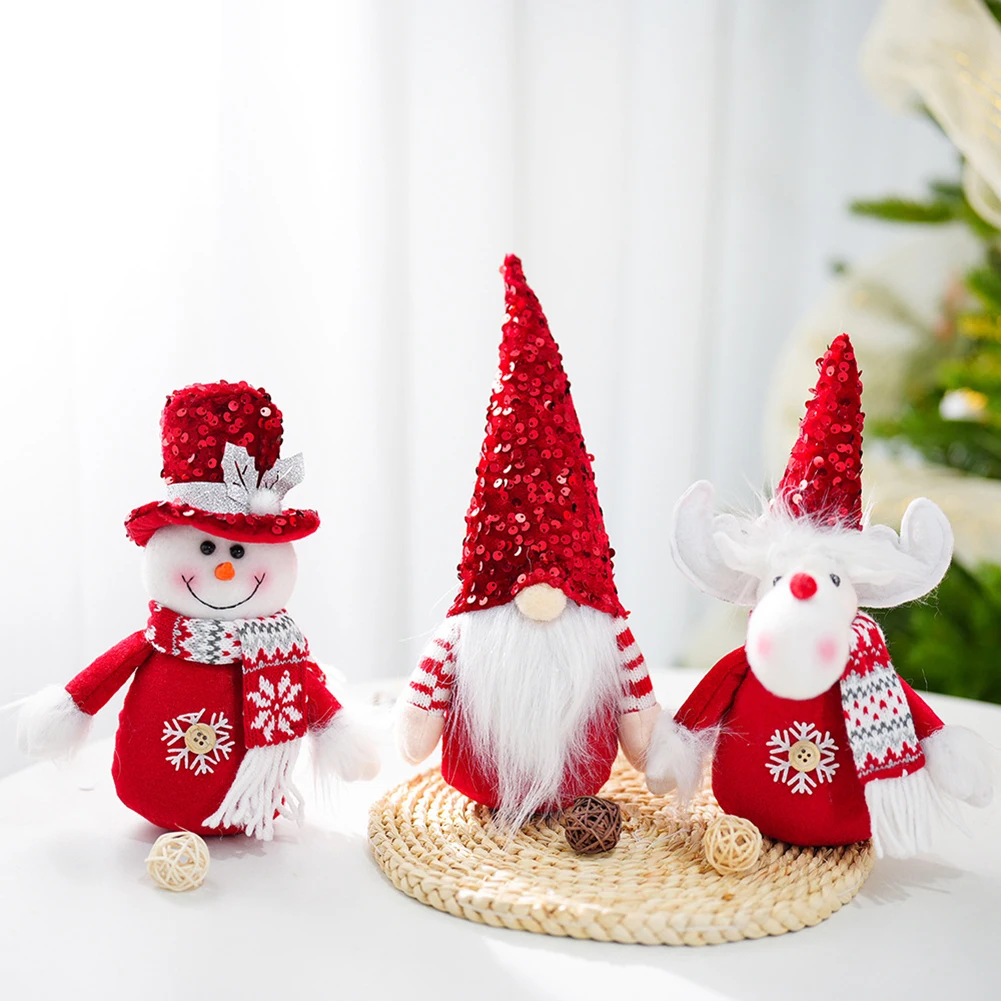 Festive Home Atmosphere Christmas Ornaments Gnome Decorations Coordinated Red Outfits Easy To Clean Family-Friendly Decor
Festive Home Atmosphere Christmas Ornaments Gnome Decorations Coordinated Red Outfits Easy To Clean Family-Friendly Decor