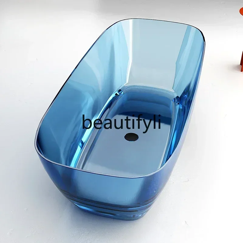 Asmt14 New Arrivals ATransparent bathtub household detached small apartment colored resin glass hotel bed and breakfast double b
Asmt14 New Arrivals ATransparent bathtub household detached small apartment colored resin glass hotel bed and breakfast double b