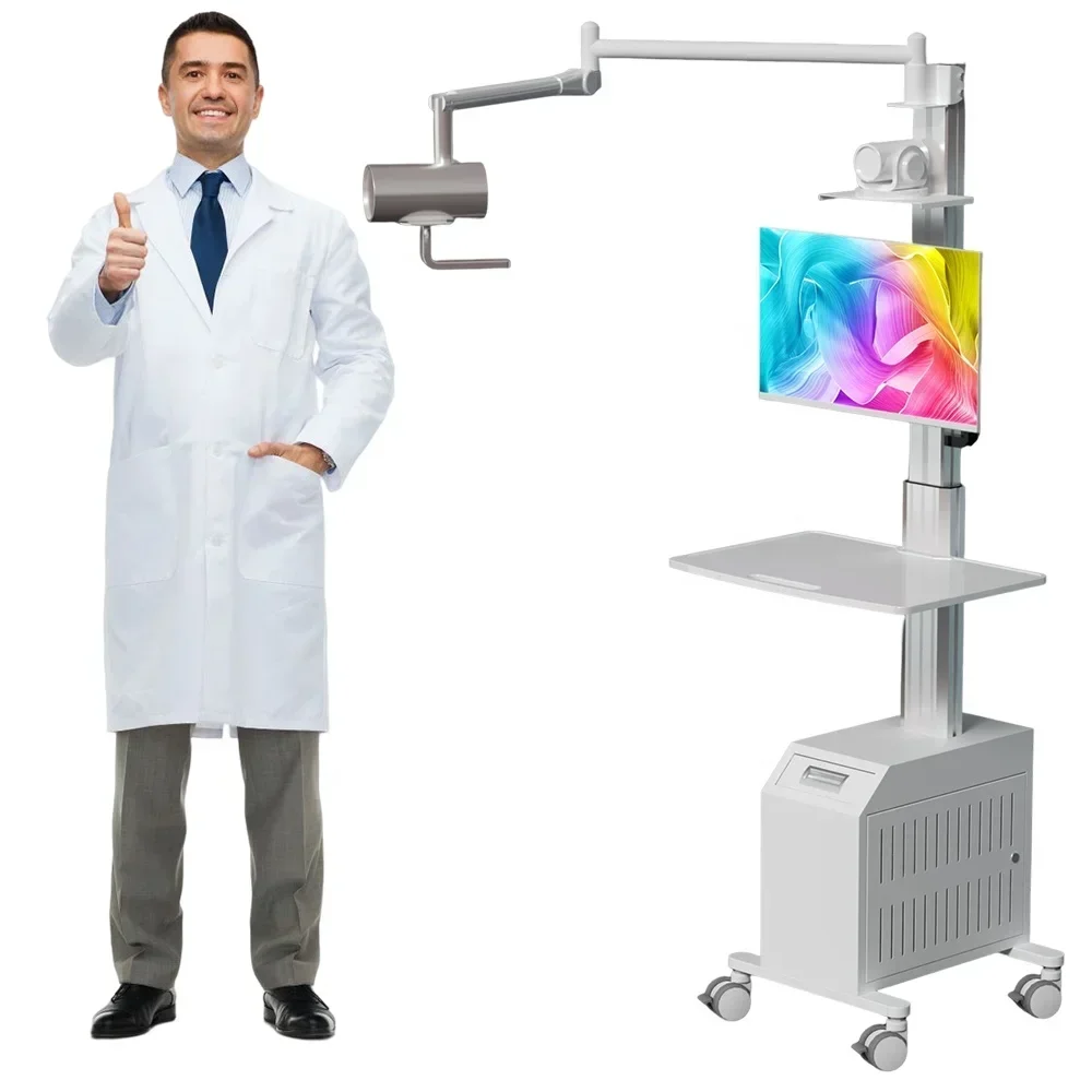 Customizable Telemedicine Hospital Trolley Medical Cart With Camera Bracket Remote Teaching Display computer Trolley with Arm
Customizable Telemedicine Hospital Trolley Medical Cart With Camera Bracket Remote Teaching Display computer Trolley with Arm
