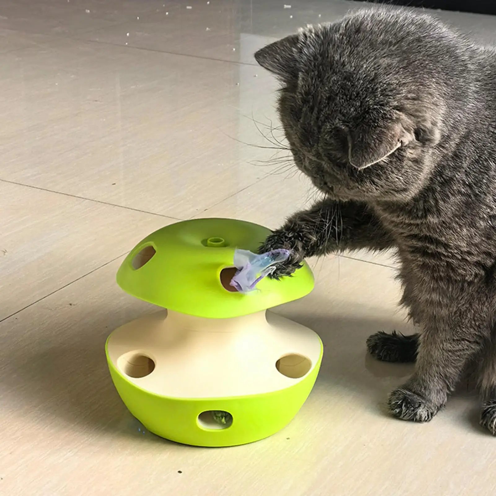 Cat Puzzle Toy Interactive Smart Puzzle Toy for Kittens Smart Sensor Pet Game for Indoor Outdoor Exercise Training Daily Stress
Cat Puzzle Toy Interactive Smart Puzzle Toy for Kittens Smart Sensor Pet Game for Indoor Outdoor Exercise Training Daily Stress
