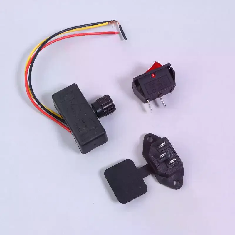 3Pcs/Set Electric Sprayer Charging Accessories Kit, 12V Speed Adjustment Power Switch Replacement Parts
3Pcs/Set Electric Sprayer Charging Accessories Kit, 12V Speed Adjustment Power Switch Replacement Parts