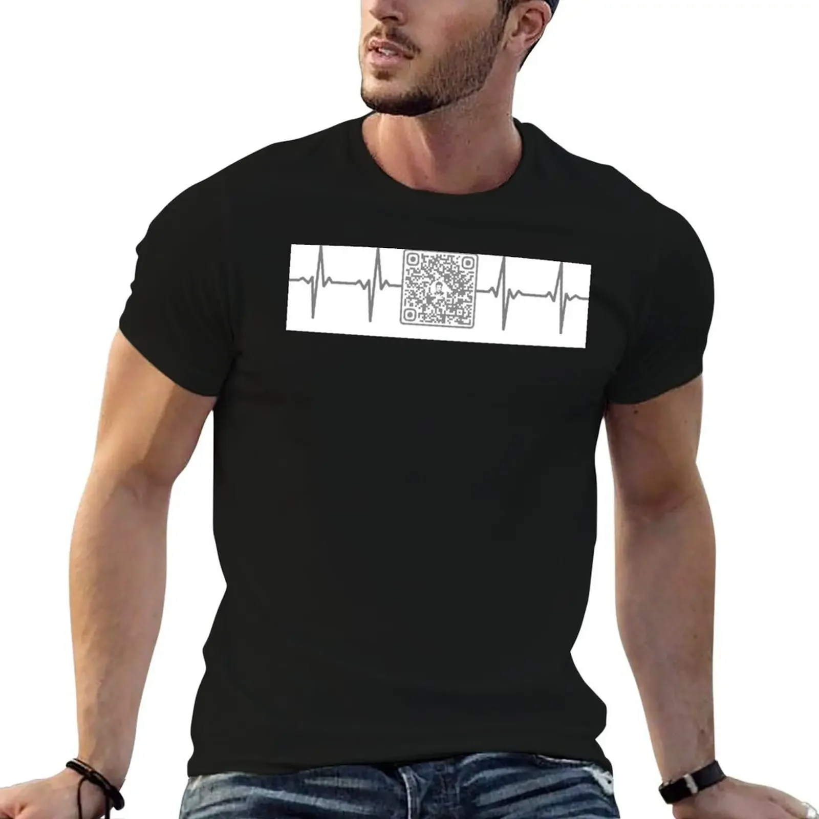 QR Code Pulse Rick Roll Never Gonna Give You Up T-Shirt anime tshirt graphic tee shirt kawaii clothes Short sleeve tee men
QR Code Pulse Rick Roll Never Gonna Give You Up T-Shirt anime tshirt graphic tee shirt kawaii clothes Short sleeve tee men