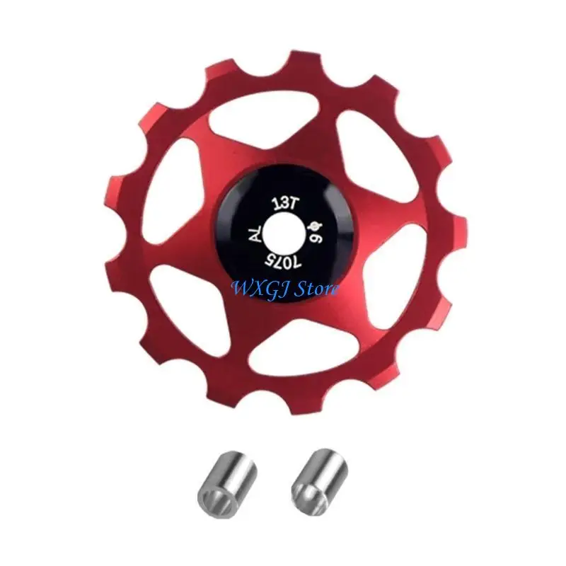 37JE Aluminiums Alloys Bike Rear Derailleurs Guide Roller 13T Steel Bearing Pulleys
37JE Aluminiums Alloys Bike Rear Derailleurs Guide Roller 13T Steel Bearing Pulleys