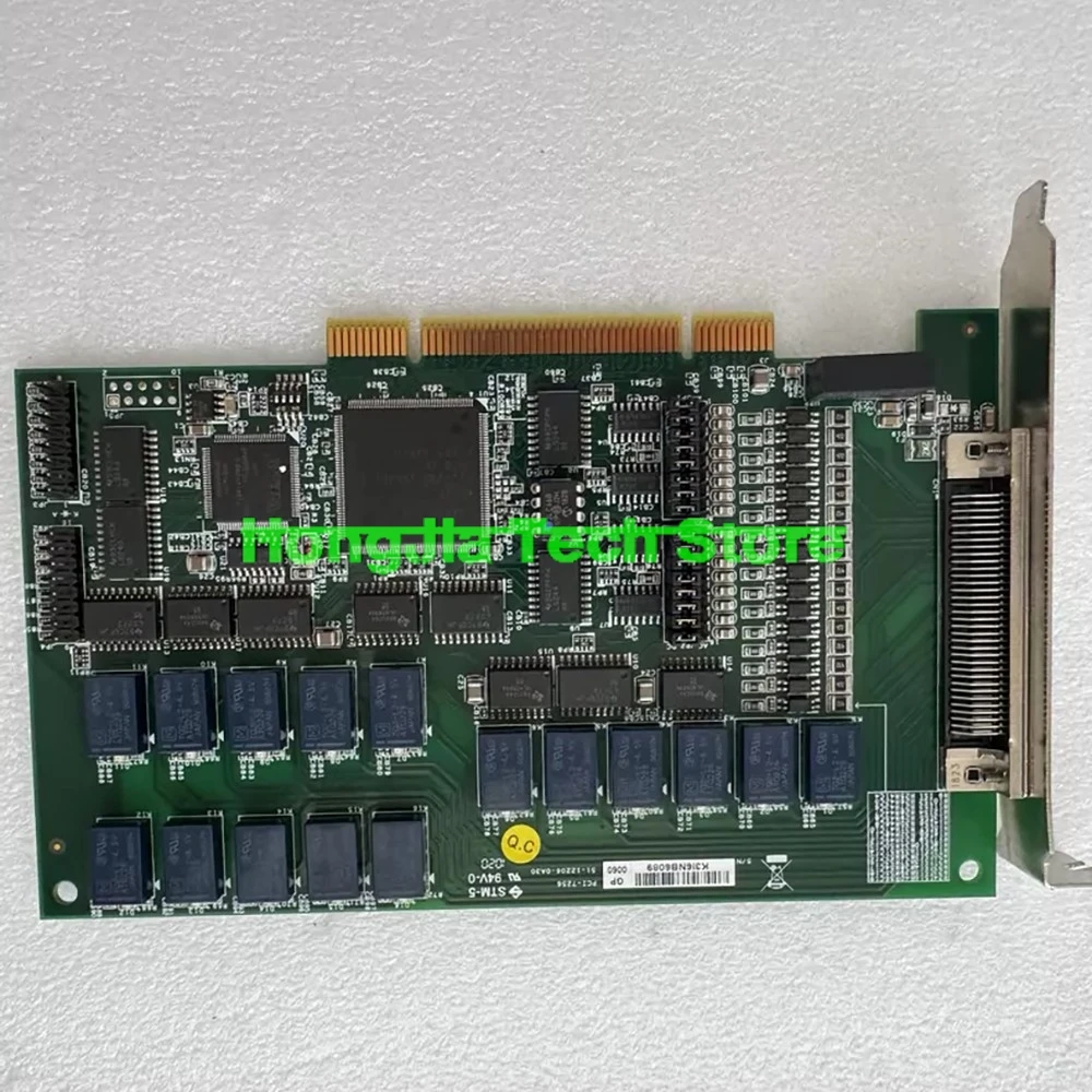 PCI-7256 data acquisition card 16 channel latch relay output
PCI-7256 data acquisition card 16 channel latch relay output