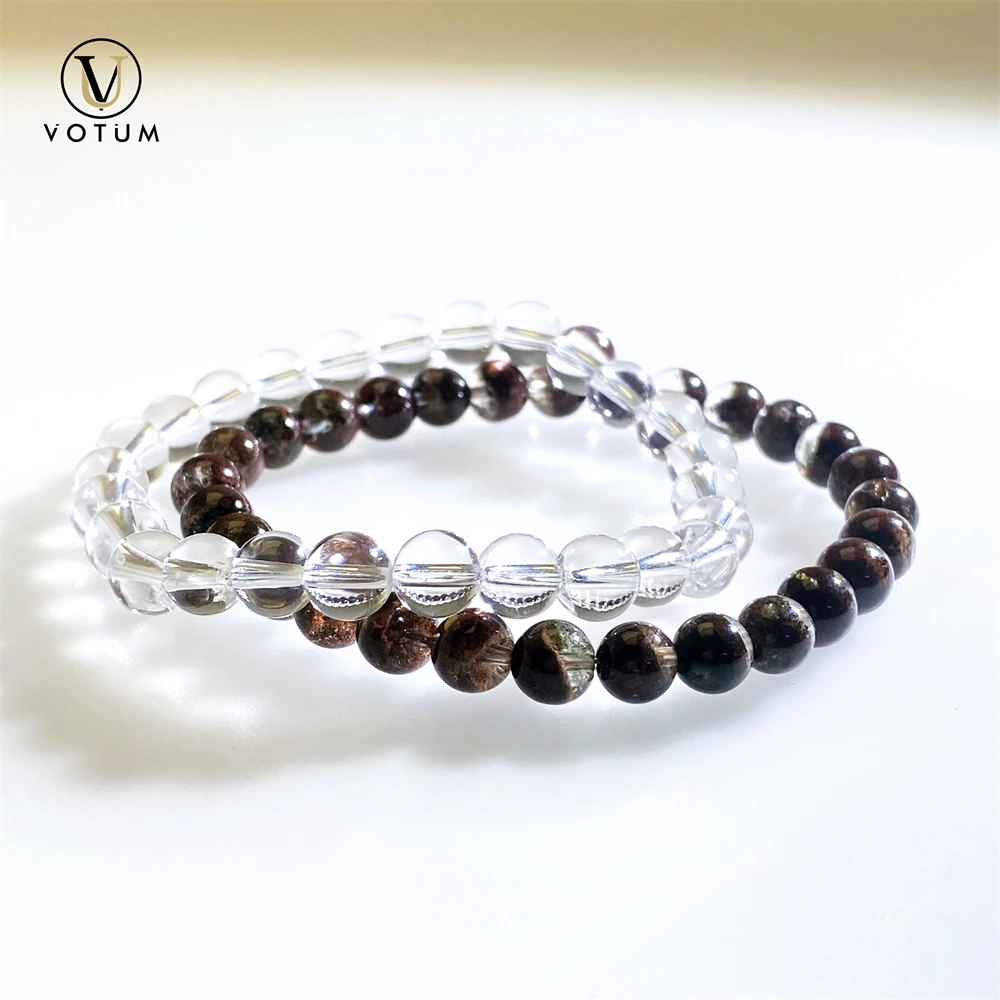 Votum Natural White Crystal Clear Quartz Bracelet Set for Women Men Stackable Red Phantom Bracelets Energy Beaded Stone Jewelry
Votum Natural White Crystal Clear Quartz Bracelet Set for Women Men Stackable Red Phantom Bracelets Energy Beaded Stone Jewelry