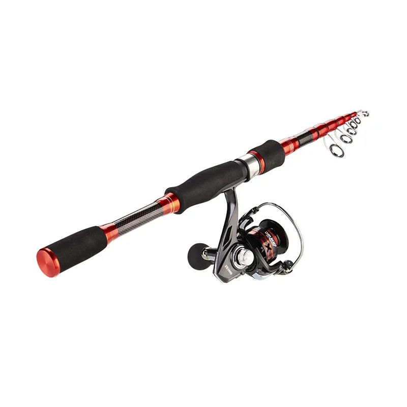 DEUKIO Fishing Combo Telescopic 1.8/2.1/2.4M Fishing Rod and Spinning Reel 3000 Coil Freshwater Pesca Lure Test 10-30g
DEUKIO Fishing Combo Telescopic 1.8/2.1/2.4M Fishing Rod and Spinning Reel 3000 Coil Freshwater Pesca Lure Test 10-30g