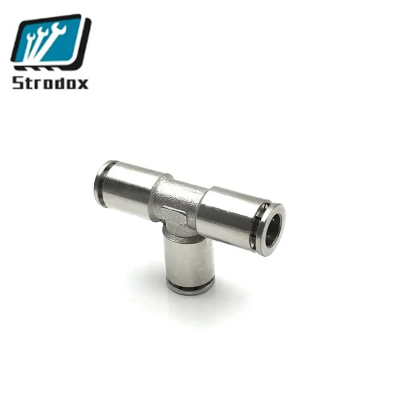 20 Pieces Exquisite Pneumatic Quick Release T-thread Tee PE-4/6/8/10/12/14/16 Pressure Resistant And Non-disconnecting
20 Pieces Exquisite Pneumatic Quick Release T-thread Tee PE-4/6/8/10/12/14/16 Pressure Resistant And Non-disconnecting