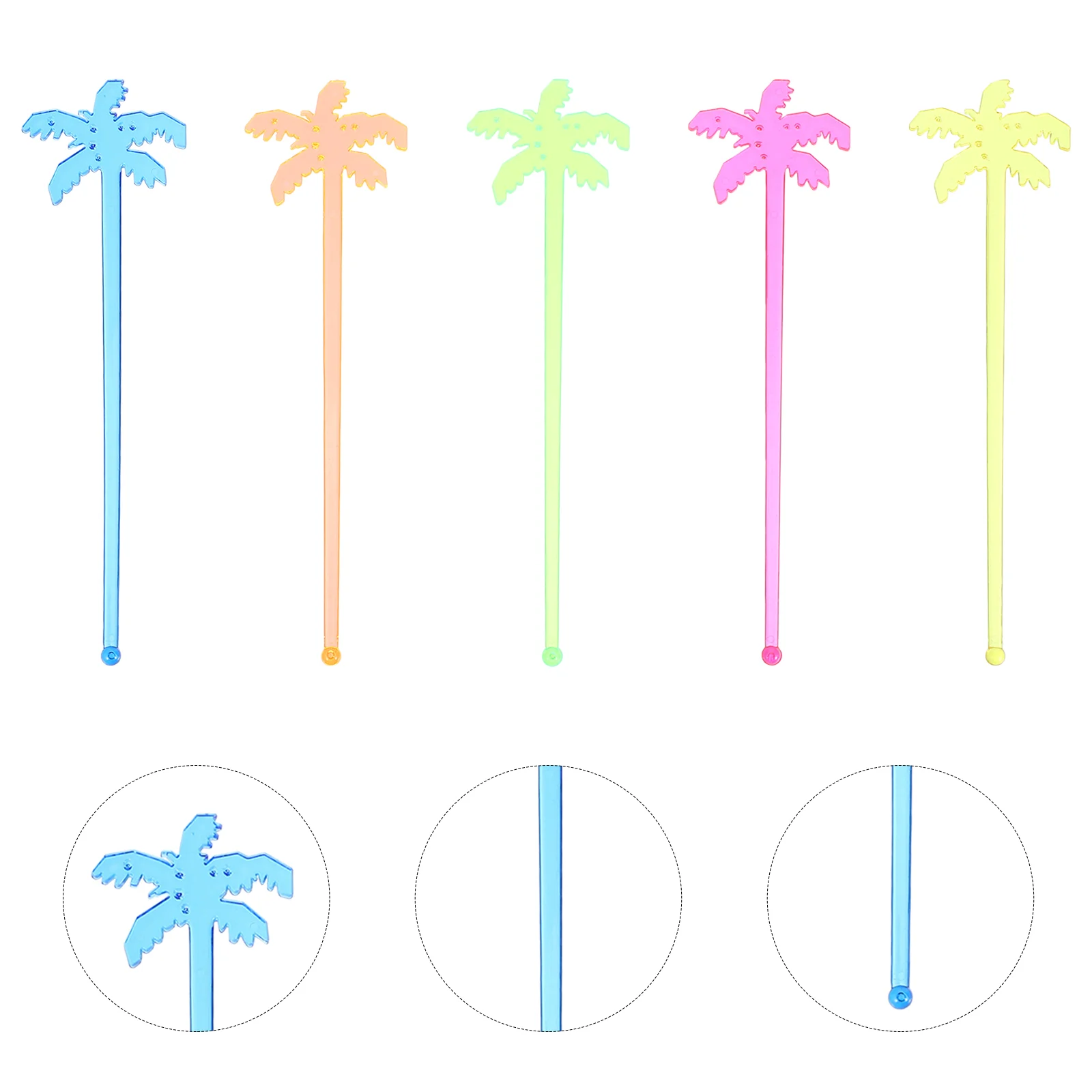50 Pcs Cocktail Party Supplies Drink Stirrers Stirring Stick Coconut Tree Sticks Swizzle
50 Pcs Cocktail Party Supplies Drink Stirrers Stirring Stick Coconut Tree Sticks Swizzle