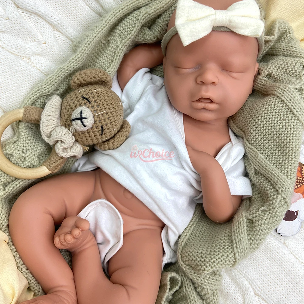 45cm Unpainted Artist Doll Soft Silicone Reborn Baby Girl Can Use Pacifiers Lifelike Exquisite Details Doll for Collector Gift
45cm Unpainted Artist Doll Soft Silicone Reborn Baby Girl Can Use Pacifiers Lifelike Exquisite Details Doll for Collector Gift